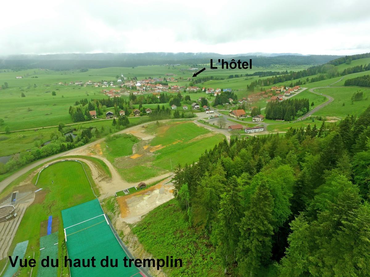 Hotel Auberge Du Grand Git La Chaux Neuve Zewnętrze zdjęcie